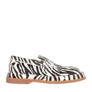 Buttero leather zebra loafers women 5/35 small fit